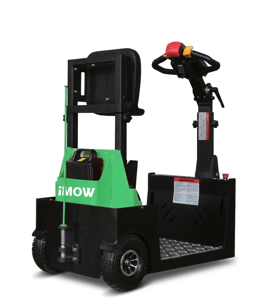 iMOW QDD10T/15T Electric Tractor – 1.0 to 1.5 Tonne Standing-Type Lithium Electric Tow Tractor